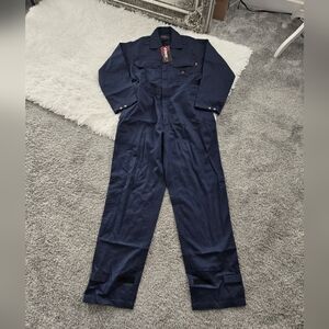 FORGE FR MEN'S NAVY COVERALL. STYLE# MFRECVRL-11 NAVY. Size XXL. New.